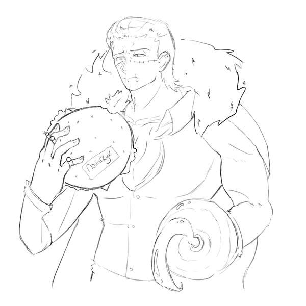 Croc Eating