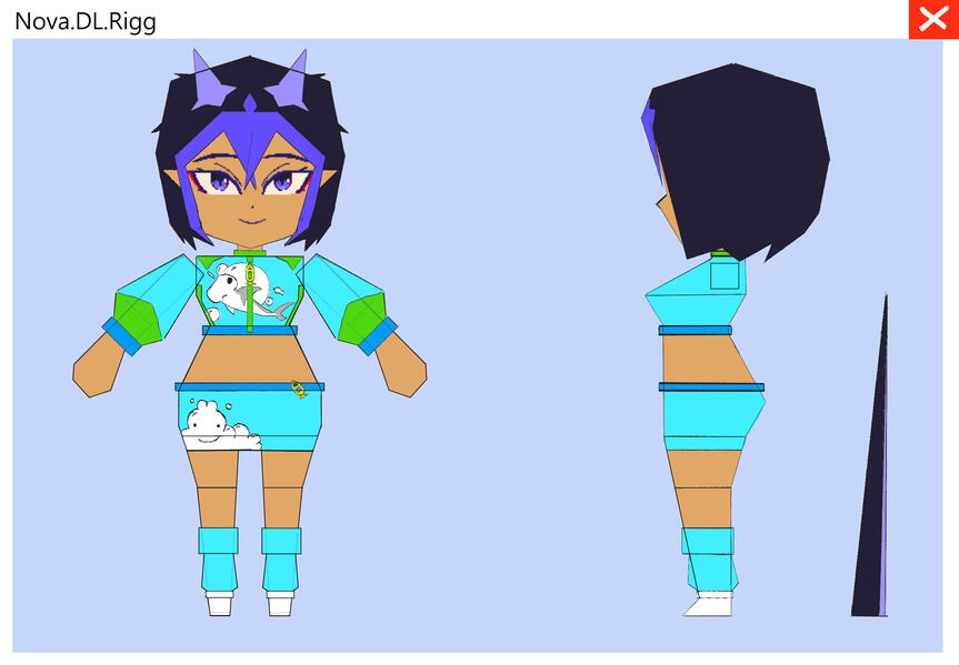 nova: low poly